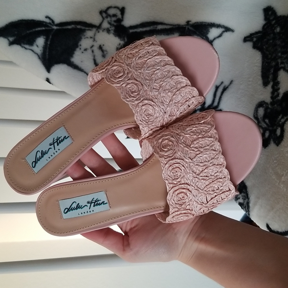 Collectif Lulu Hun Nancy Heel in Blush Pink - Picture 13 of 13